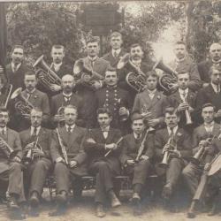De Nazarethse Harmonie Vrank en Vrij aan het begin van de jaren 1920
