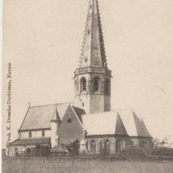 De oude kerk van Vosselare
