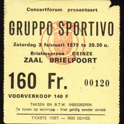 Toegangskaart Gruppo Sportivo in Brielpoort