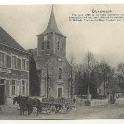 Kerk Dickelvenne na de renovatie van 1920 