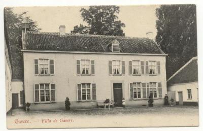 Postkaart villa de Gavere