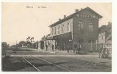 Postkaart station Gavere