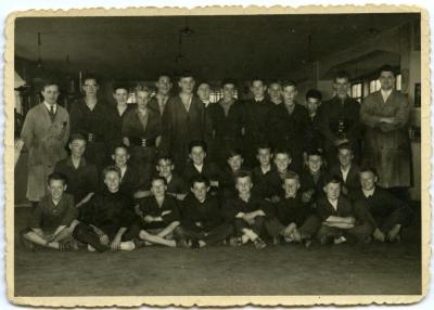 Klasfoto V.T.I. afdeling mechanica schooljaar 1960-1961