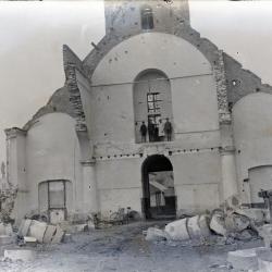 De afbraak van de oude Eekse Sint-Amanduskerk