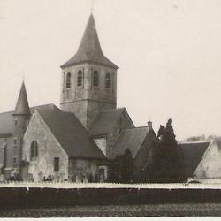De Latemse Sint-Martinuskerk anno 1932