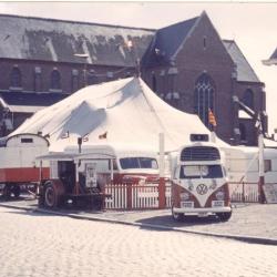 Het Wiener circus op het Olsens kerkplein