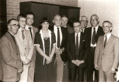 Opening van het nieuwe VDK-kantoor te Asper, jaren ’70