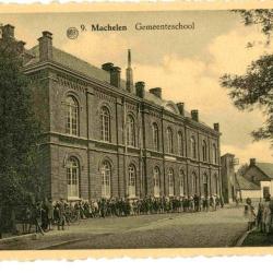 De gemeentelijke jongensschool van Machelen-aan-de-Leie