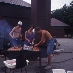 Op kamp in Heyd in 1991 - voor spijs en drank (1)