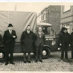 De eerste vrachtwagen van de gemeente De Pinte